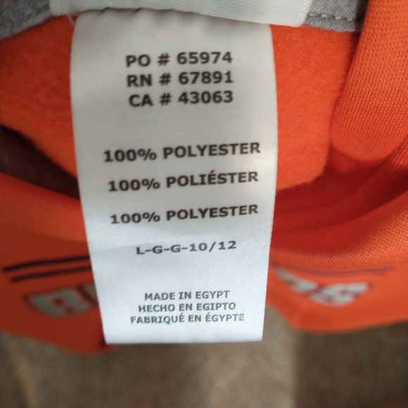 Denver Broncos hoodie Girls Size L 10-12 - Picture 3 of 4